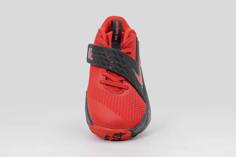 Nike Team Hustle D 12 Παιδικά Μπασκετικά Παπούτσια Κόκκινα, Μαύρα