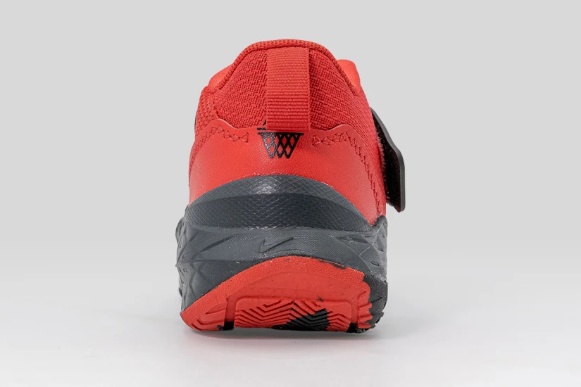 Nike Team Hustle D 12 Παιδικά Μπασκετικά Παπούτσια Κόκκινα, Μαύρα