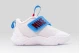 Nike Team Hustle D 12 Βρεφικά Sneakers Λευκά, Μπλε, Μπορντό
