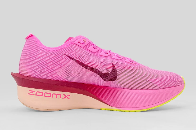 Nike Zoomx Vaporfly 4 Αθλητικά Παπούτσια για Τρέξιμο Ροζ, Μπορντό, Σομόν
