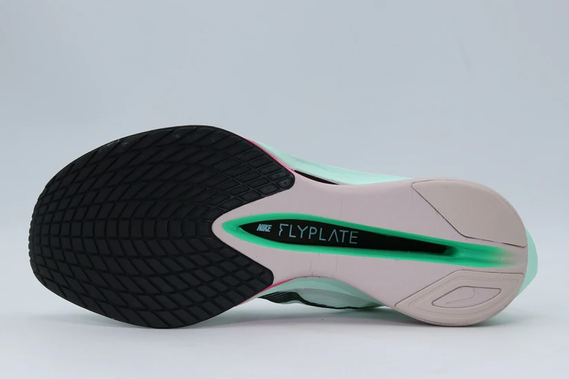 Nike Zoomx Vaporfly 4 Ανδρικά Αθλητικά Παπούτσια για Τρέξιμο Λευκά, Φυστικί, Φούξια