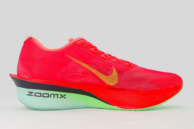 Nike Zoomx Vaporfly 4 Ανδρικά Αθλητικά Παπούτσια για Τρέξιμο Λευκά, Φυστικί, Φούξια