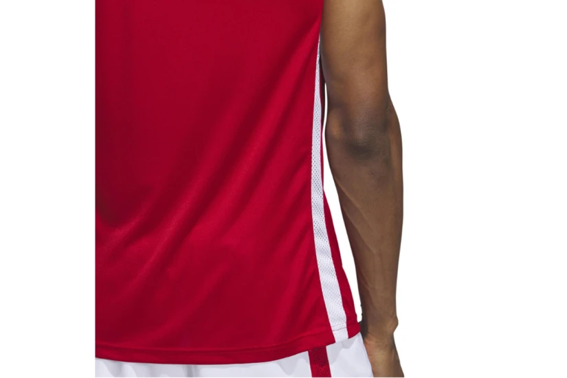 Adidas Performance Icon Squad Ανδρική Αμάνικη Μπλούζα Κόκκινη