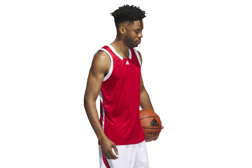 Adidas Performance Icon Squad Ανδρική Αμάνικη Μπλούζα Κόκκινη