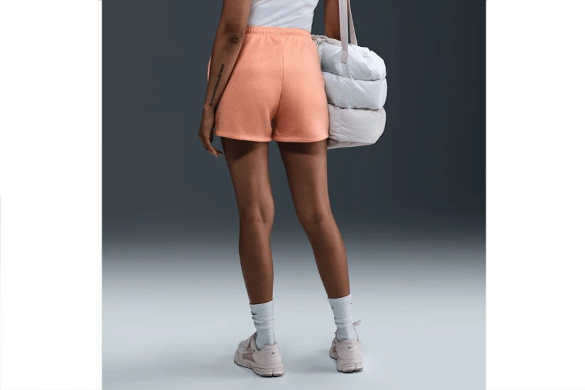 Nike Sportswear Chill Terry Γυναικείο Σορτς Πορτοκαλί