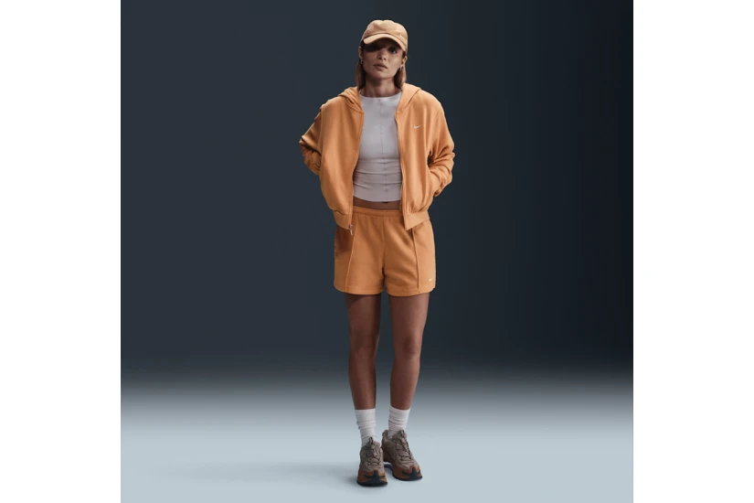 Nike Sportswear Chill Terry Γυναικείο Σορτς Κάμελ