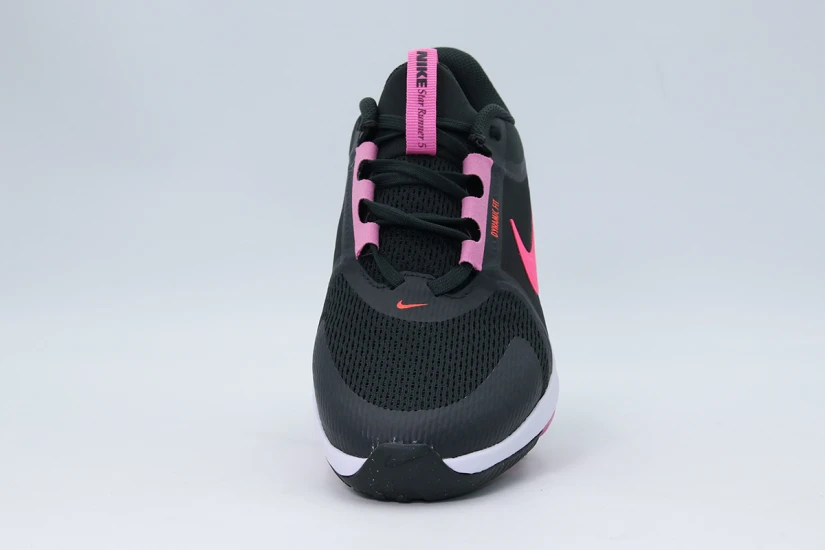 Nike Star Runner 5 Αθλητικά Παπούτσια για Τρέξιμο Μαύρα, Ροζ, Λευκά