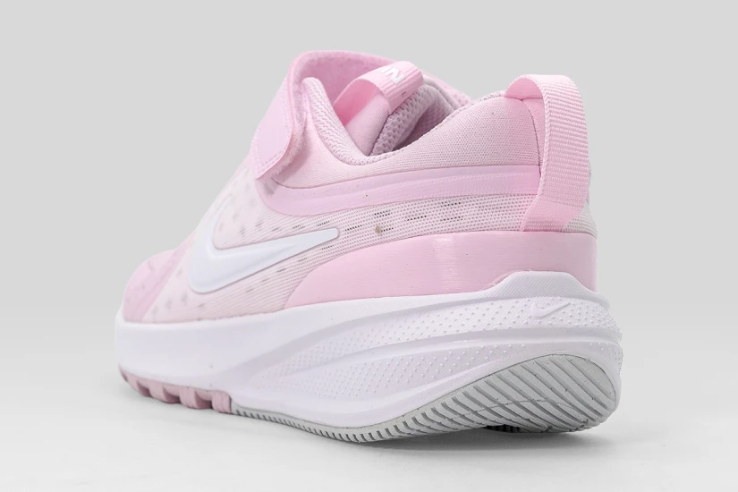 Nike Star Runner 5 Παιδικά Αθλητικά Παπούτσια για Τρέξιμο Ροζ, Λευκά
