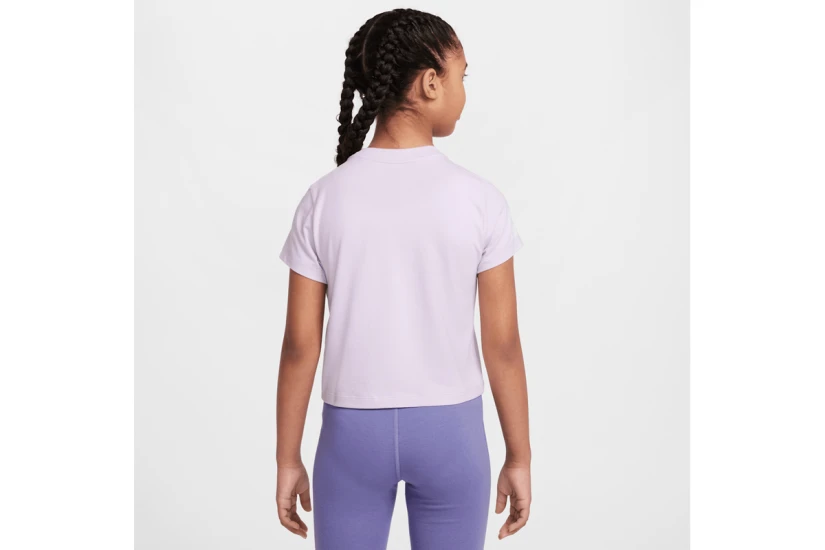 Nike Sportswear Παιδικό Κοντομάνικο T-Shirt Λιλά