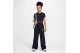Nike Sportswear Παιδικό Κοντομάνικο Crop Top Μαύρο