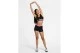 Nike Pro Indy Plunge Dri-FIT Γυναικείο Μπουστάκι Μαύρο, Λευκό