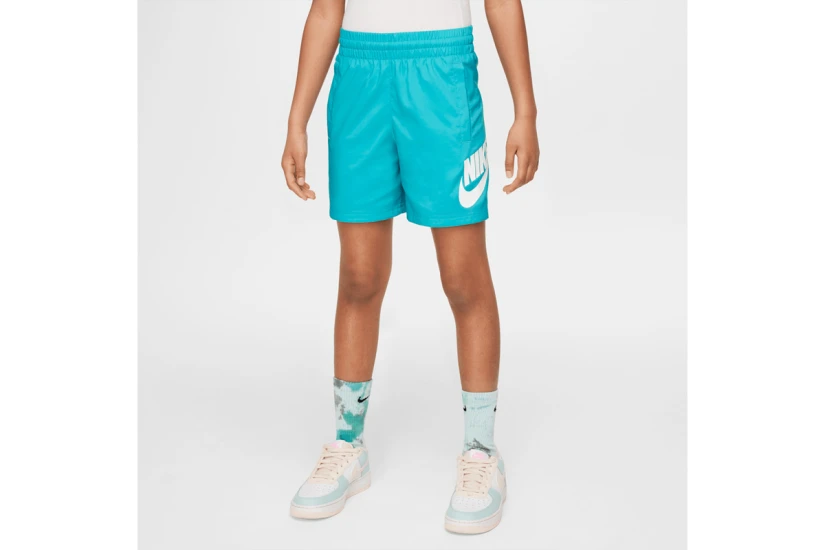 Nike Sportswear Club Παιδικό Αθλητικό Σορτς Τυρκουάζ, Λευκό