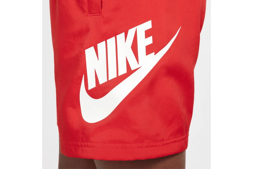Nike Sportswear Club Παιδικό Αθλητικό Σορτς Κόκκινο, Λευκό