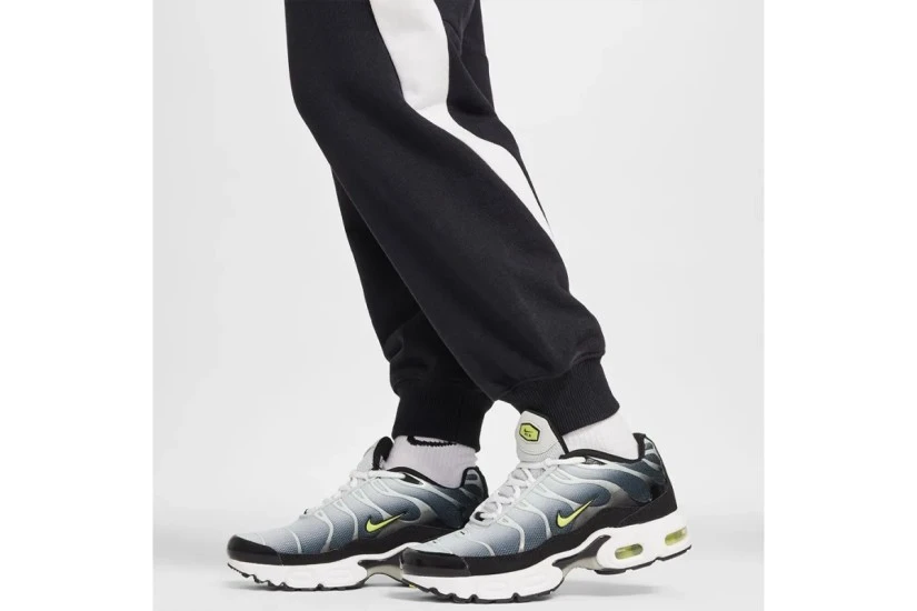Nike Air Fleece Παιδικό Παντελόνι Φόρμας Μαύρο, Λευκό