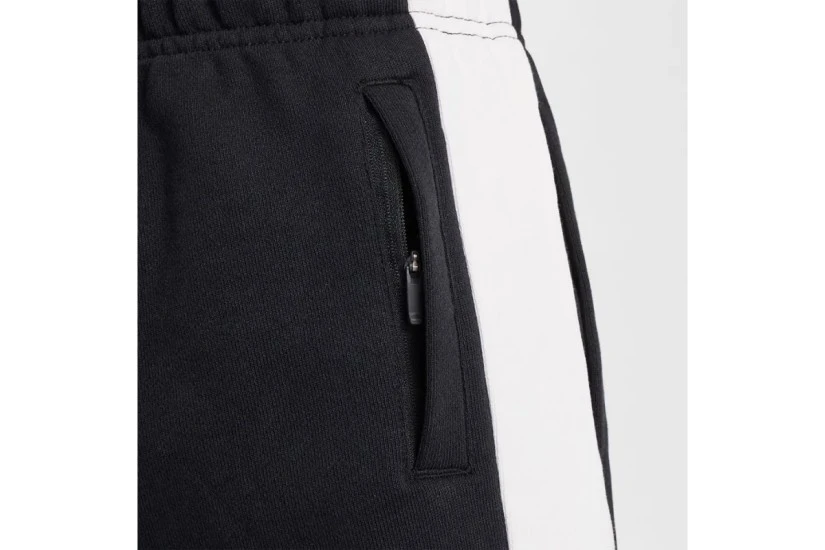 Nike Air Fleece Παιδικό Παντελόνι Φόρμας Μαύρο, Λευκό