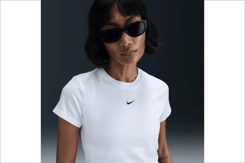 Nike Sportswear Chill Knit Cropped Γυναικείο Κοντομάνικο T-Shirt