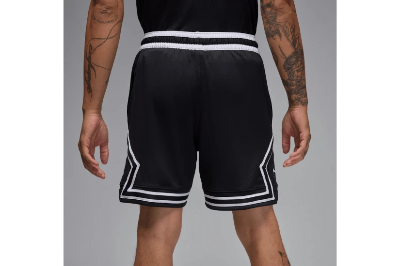 Jordan Sport Dri-FIT Mesh Diamond Ανδρική Μπασκετική Βερμούδα Μαύρη