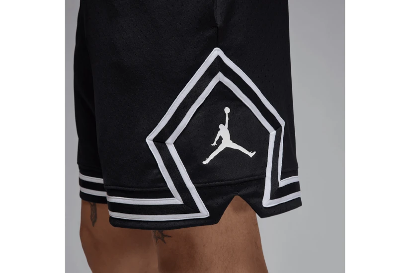 Jordan Sport Dri-FIT Mesh Diamond Ανδρική Μπασκετική Βερμούδα Μαύρη