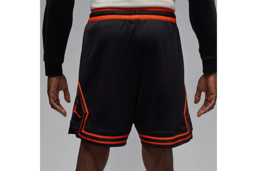 Jordan Sport Dri-FIT Mesh Diamond Ανδρική Μπασκετική Βερμούδα Μαύρη