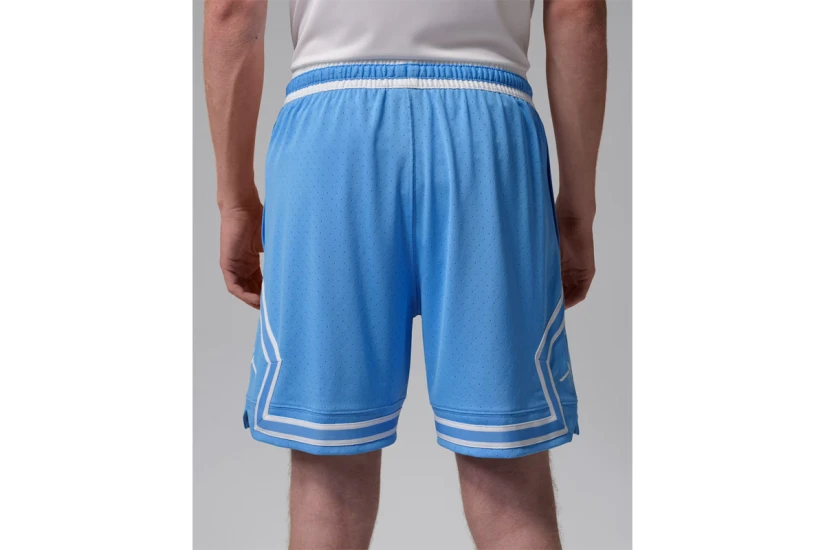 Jordan Sport Dri-FIT Mesh Diamond Ανδρική Μπασκετική Βερμούδα Γαλάζια, Λευκή