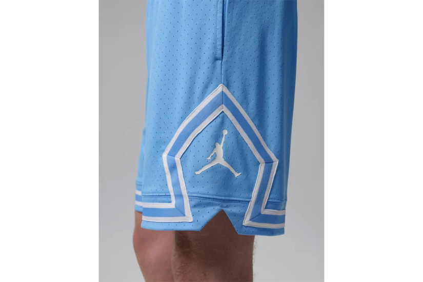Jordan Sport Dri-FIT Mesh Diamond Ανδρική Μπασκετική Βερμούδα Γαλάζια, Λευκή