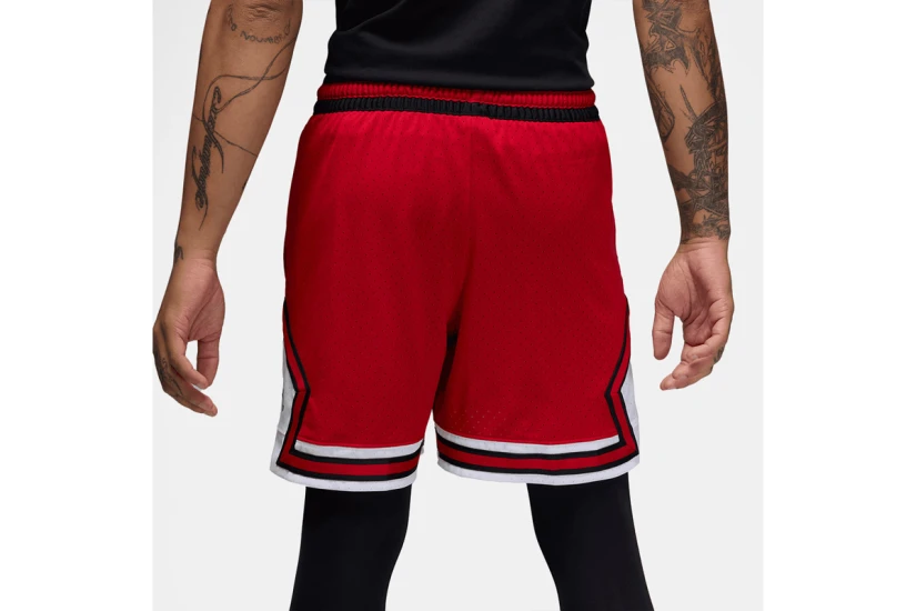 Jordan Sport Dri-FIT Mesh Diamond Ανδρική Μπασκετική Βερμούδα Κόκκινη