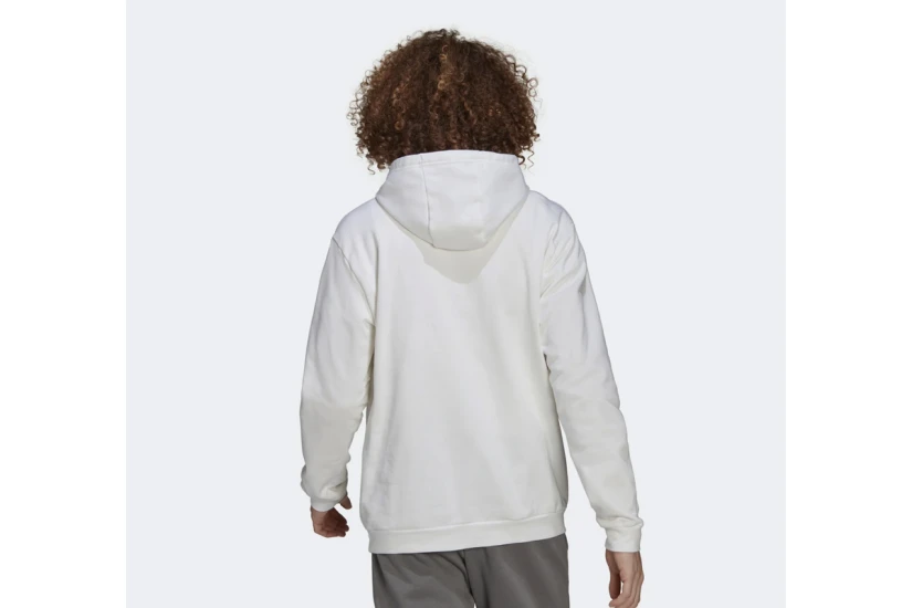 Adidas Performance Entrada 22 Ανδρικό Φούτερ με Κουκούλα Λευκό