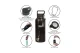 Healthy Human Stein Bottle  Μπουκάλι Θερμός 21Oz-621Ml (HH0013-PURE BLACK)