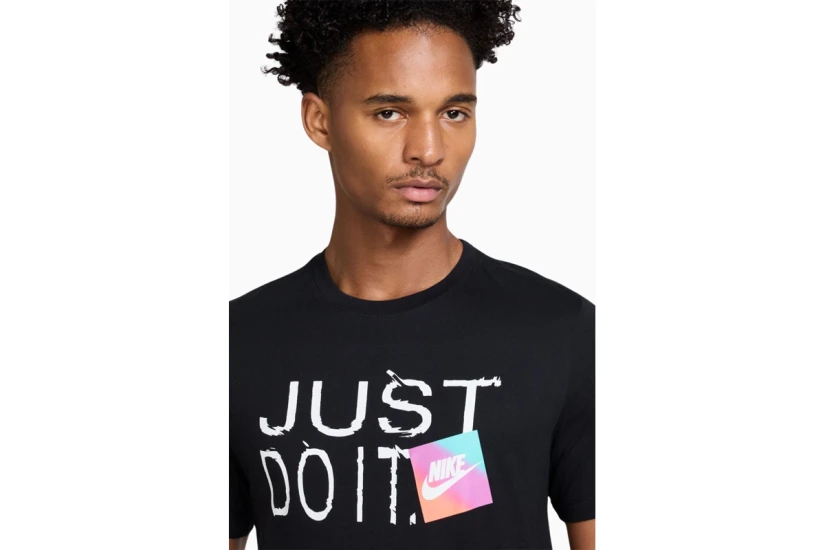 Nike Sportswear Just Do It Ανδρικό Κοντομάνικο T-Shirt Μαύρο