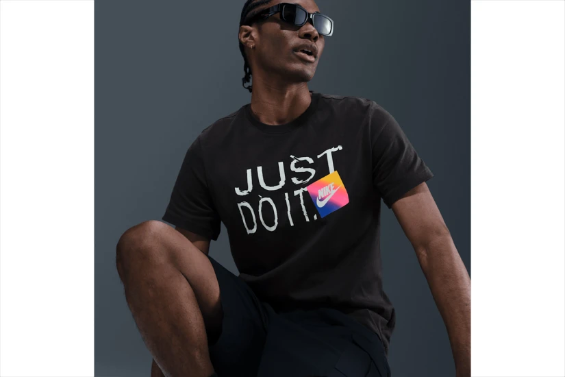 Nike Sportswear Just Do It Ανδρικό Κοντομάνικο T-Shirt Μαύρο