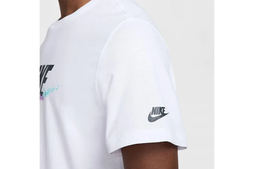 Nike Sportswear Futura Ανδρικό Κοντομάνικο T-Shirt Λευκό