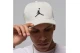 Jordan Rise Structured Curved-Bill Καπέλο Snapback Εκρού, Μαύρο