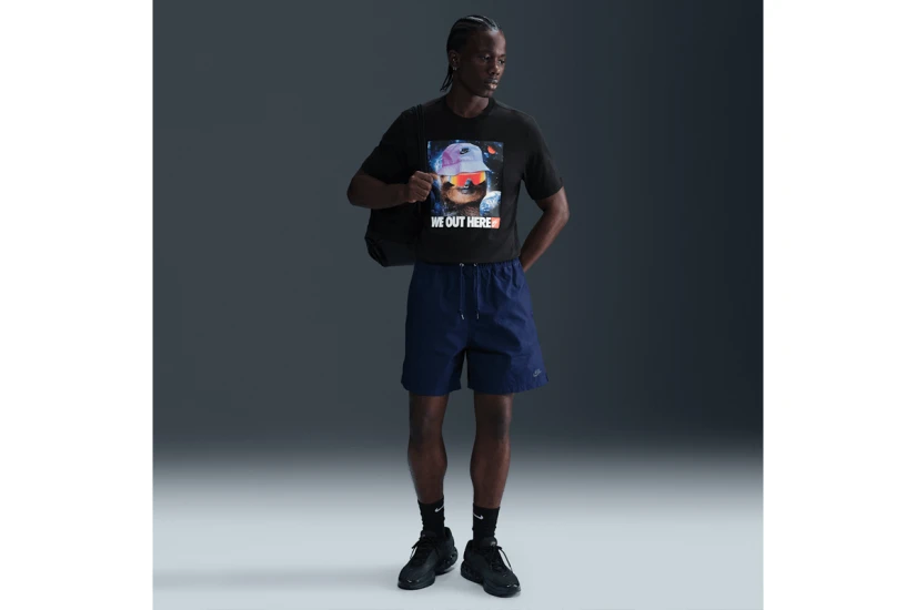 Nike Sportswear Ανδρικό Κοντομάνικο T-Shirt Μαύρο
