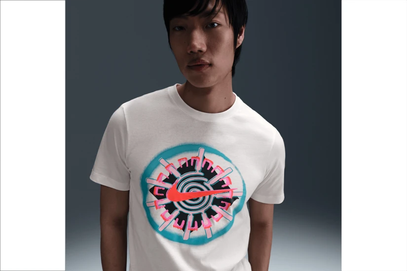 Nike Sportswear Ανδρικό Κοντομάνικο T-Shirt Εκρού