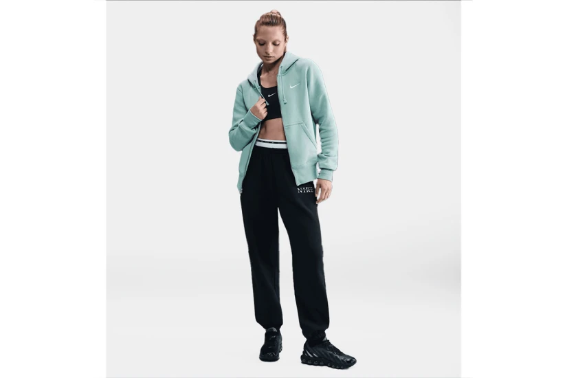 Nike Sportswear Phoenix Fleece Γυναικεία Βαμβακερή Ζακέτα με Κουκούλα 