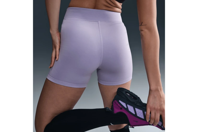 Nike Dri-FIT Sportswear Classic Γυναικείο Κοντό Κολάν Λιλά