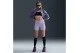 Nike Dri-FIT Sportswear Classic Γυναικείο Κοντό Κολάν Λιλά