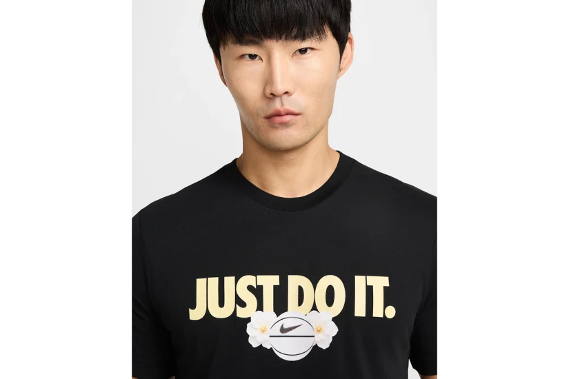 Nike Dri-FIT Ανδρικό Κοντομάνικο T-Shirt Μαύρο