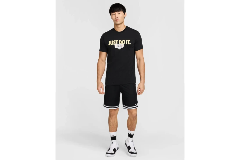 Nike Dri-FIT Ανδρικό Κοντομάνικο T-Shirt Μαύρο