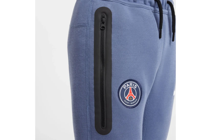 Nike Paris Saint-Germain Tech Fleece Παιδικό Παντελόνι Φόρμας Μπλε