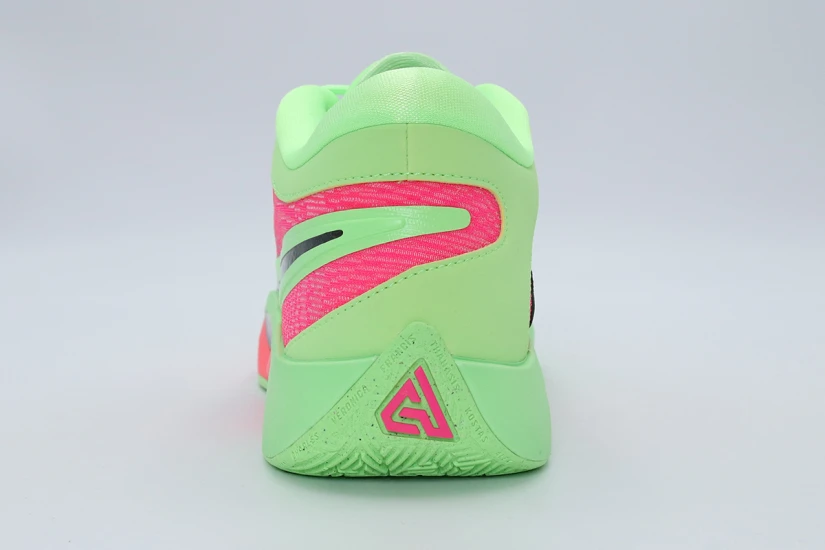 Nike Giannis Freak 6 Ανδρικά Μπασκετικά Παπούτσια Φούξια, Λαχανί