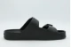 Calvin Klein Paco - Contoured Buckle Ανδρικά Σανδάλια Μαύρα