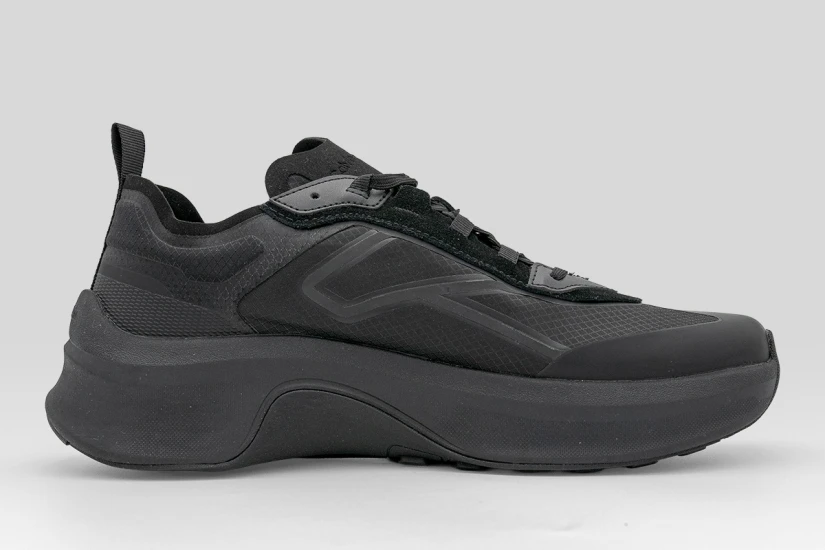 Calvin Klein Volumax - Chunky CK Stripe Runner Ανδρικά Sneakers Μαύρα