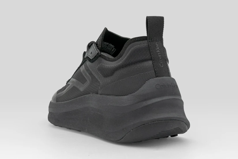 Calvin Klein Volumax - Chunky CK Stripe Runner Ανδρικά Sneakers Μαύρα