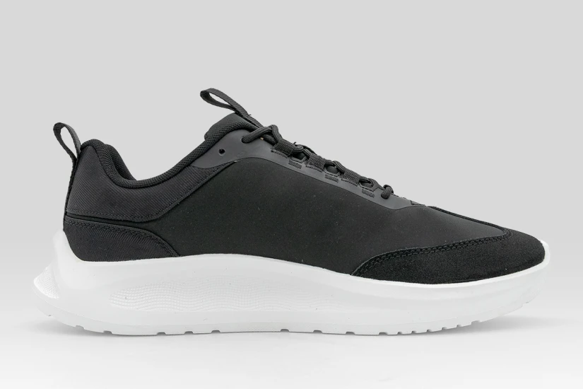 Calvin Klein Light Eva Runner Ανδρικά Sneakers Μαύρα, Λευκά