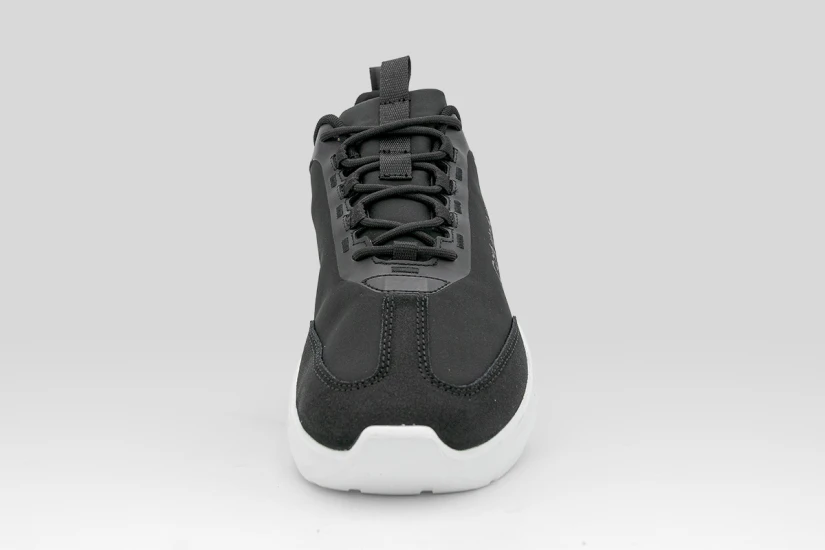 Calvin Klein Light Eva Runner Ανδρικά Sneakers Μαύρα, Λευκά