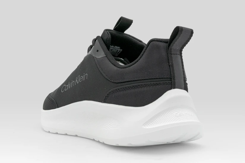 Calvin Klein Light Eva Runner Ανδρικά Sneakers Μαύρα, Λευκά
