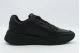 Calvin Klein Leather Chunky Dad Ανδρικά Sneakers Μαύρα