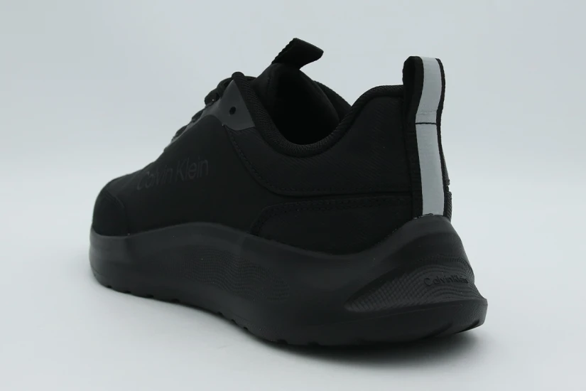 Calvin Klein Eva Runner Essentials Ανδρικά Sneakers Μαύρα