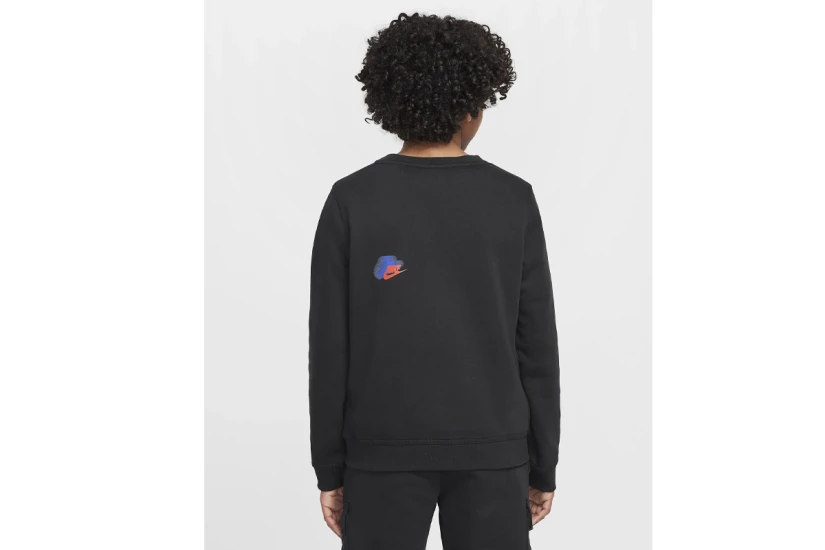 Nike Sportswear Standard Issue Παιδική Μακρυμάνικη Μπλούζα Μαύρη